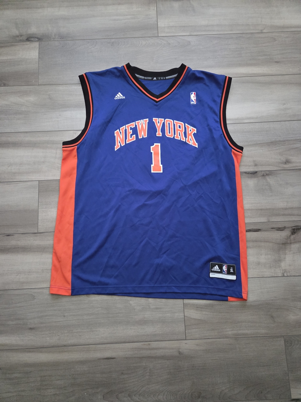 Adidas New York Knicks Stoudemire #1  NBA Jersey